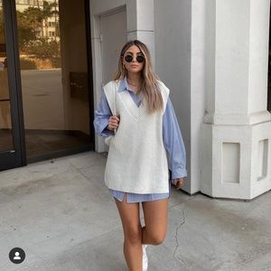 NWT ZARA KNIT VEST